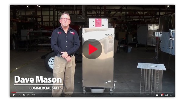 basic features of a Cookshack Electric Smoker